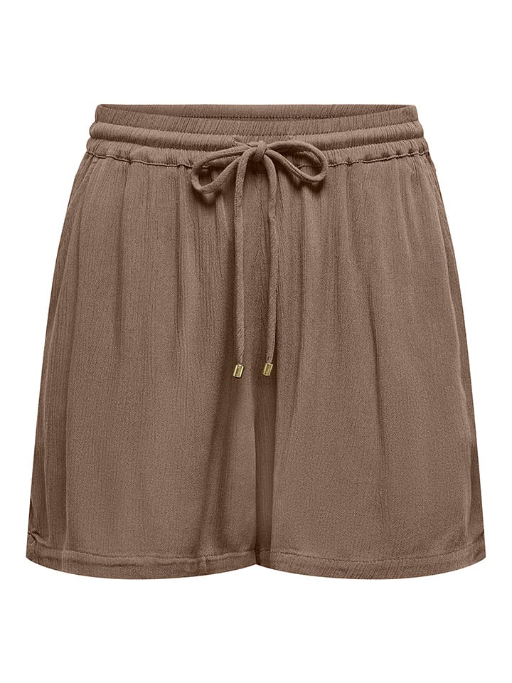 ONLY Szorty "Chiara" w kolorze brązowym rozmiar: XS