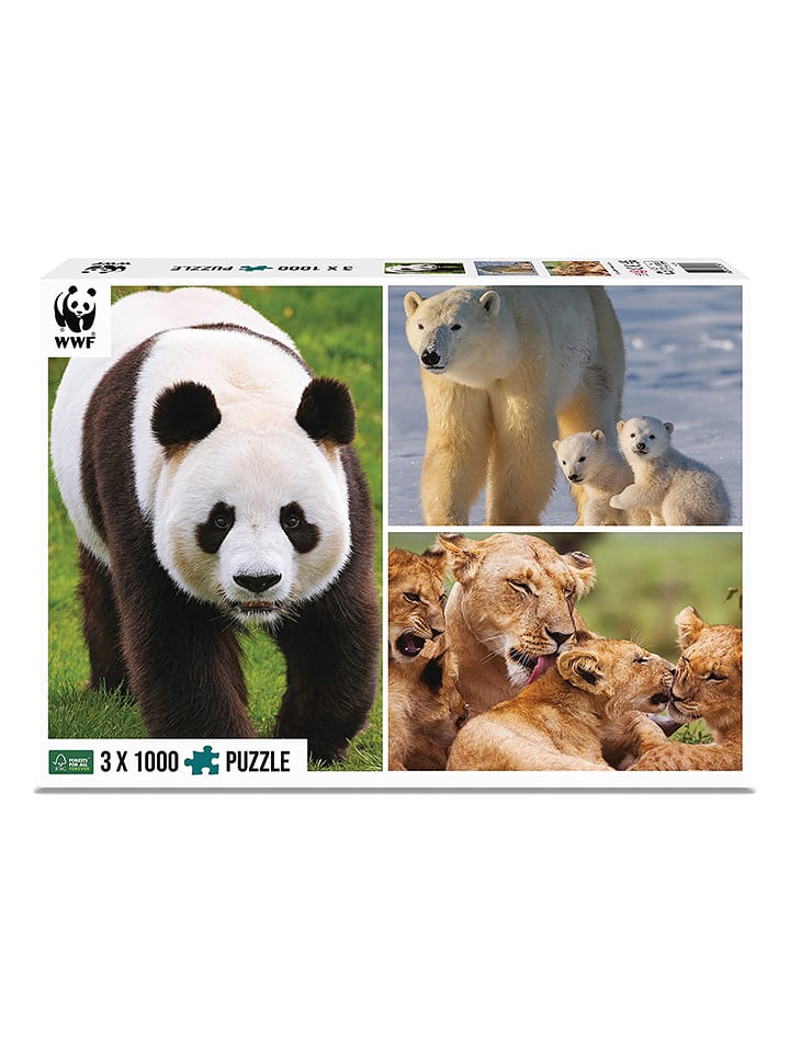 ambassador 1000-częściowe puzzle (3 szt.) - 12+ rozmiar: onesize