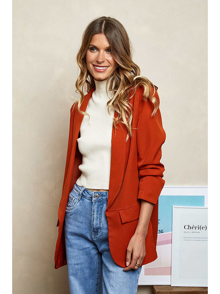 Joséfine Blezer "Bibas" w kolorze czerwonym rozmiar: S