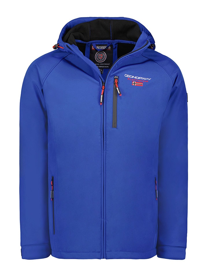 Geographical Norway Kurtka softshellowa w kolorze niebieskim rozmiar: S