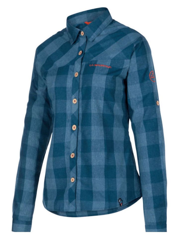 LA SPORTIVA Koszula funkcyjna "Andes" w kolorze niebieskim rozmiar: M