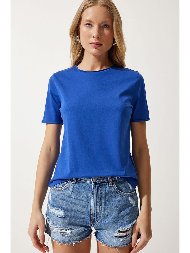 Happiness Istanbul Koszulka w kolorze niebieskim rozmiar: 38