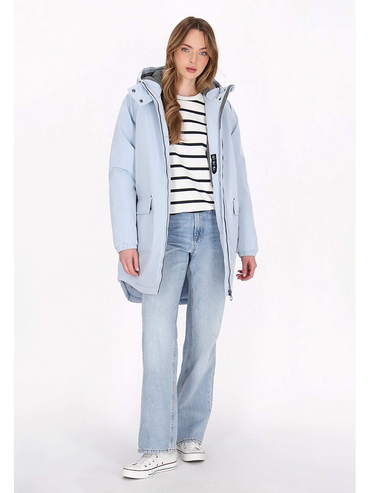 Schmuddelwedda Parka w kolorze błękitnym rozmiar: M