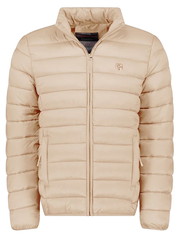 Geographical Norway Kurtka pikowana "Amigotal" w kolorze beżowym rozmiar: XL