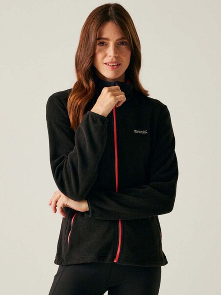 Regatta Kurtka polarowa "Floreo IV" w kolorze czarnym rozmiar: 40