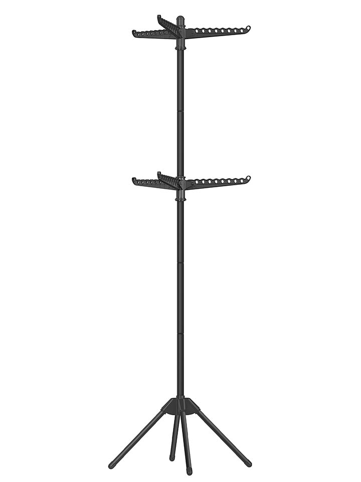 Songmics Suszarka w kolorze czarnym na pranie - wys. 191 x Ø 60 cm rozmiar: onesize