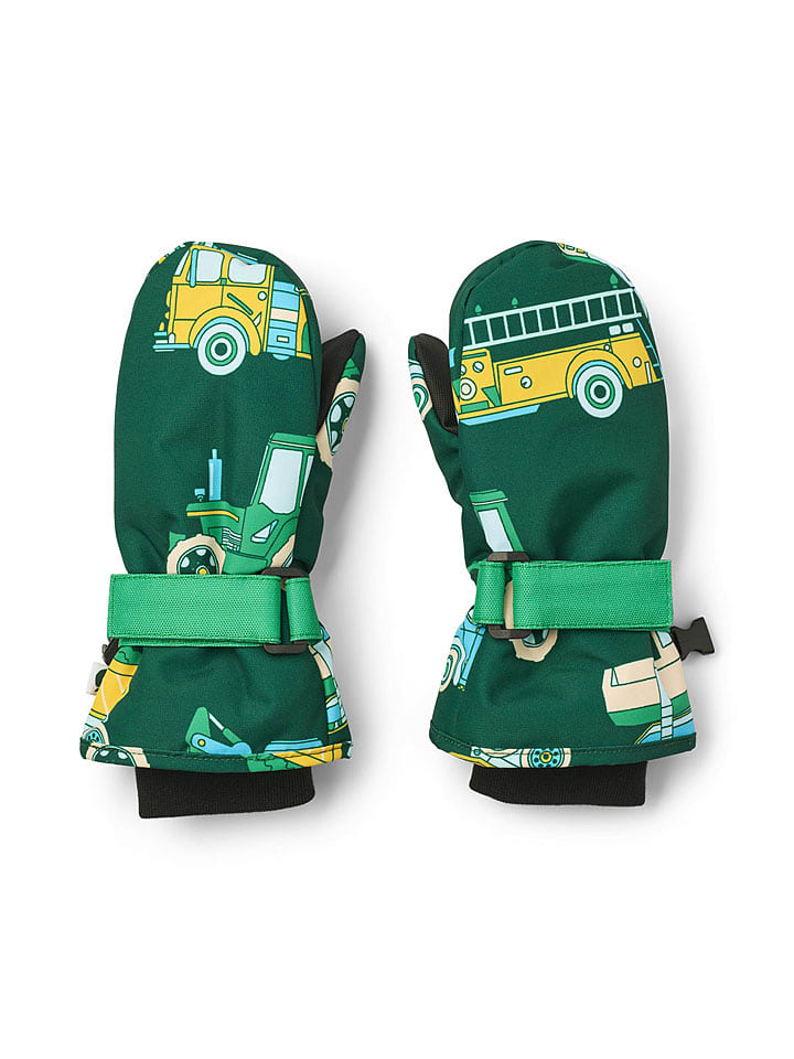 Småfolk Rękawiczki w kolorze zielonym rozmiar: 12-13 cm