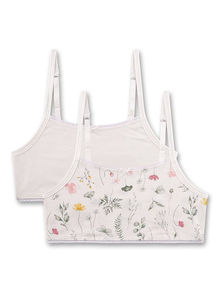 Sanetta Topy (2 szt.) w kolorze białym rozmiar: 152