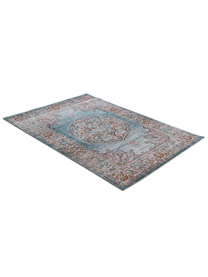 VIVACE Dywan "Maggio" w kolorze niebieskim ze wzorem rozmiar: 60x180 cm