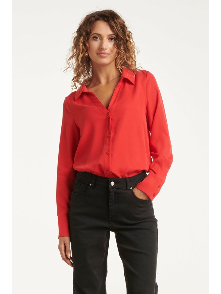 Smashed Lemon Koszula w kolorze czerwonym rozmiar: M