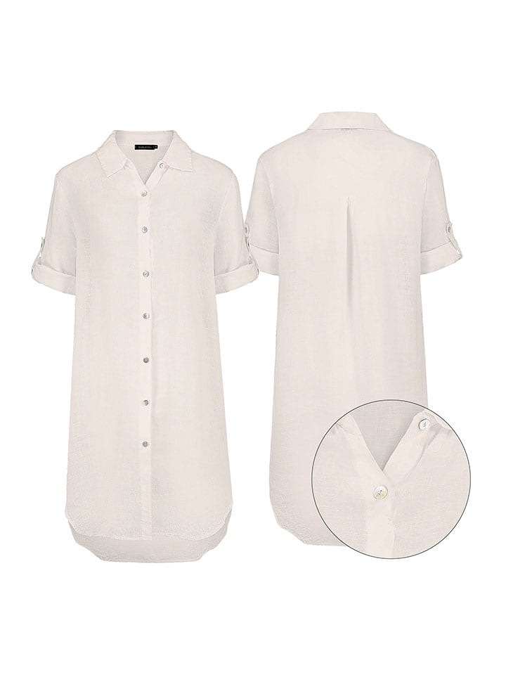 Eight2Nine Sukienka w kolorze beżowym rozmiar: L/XL