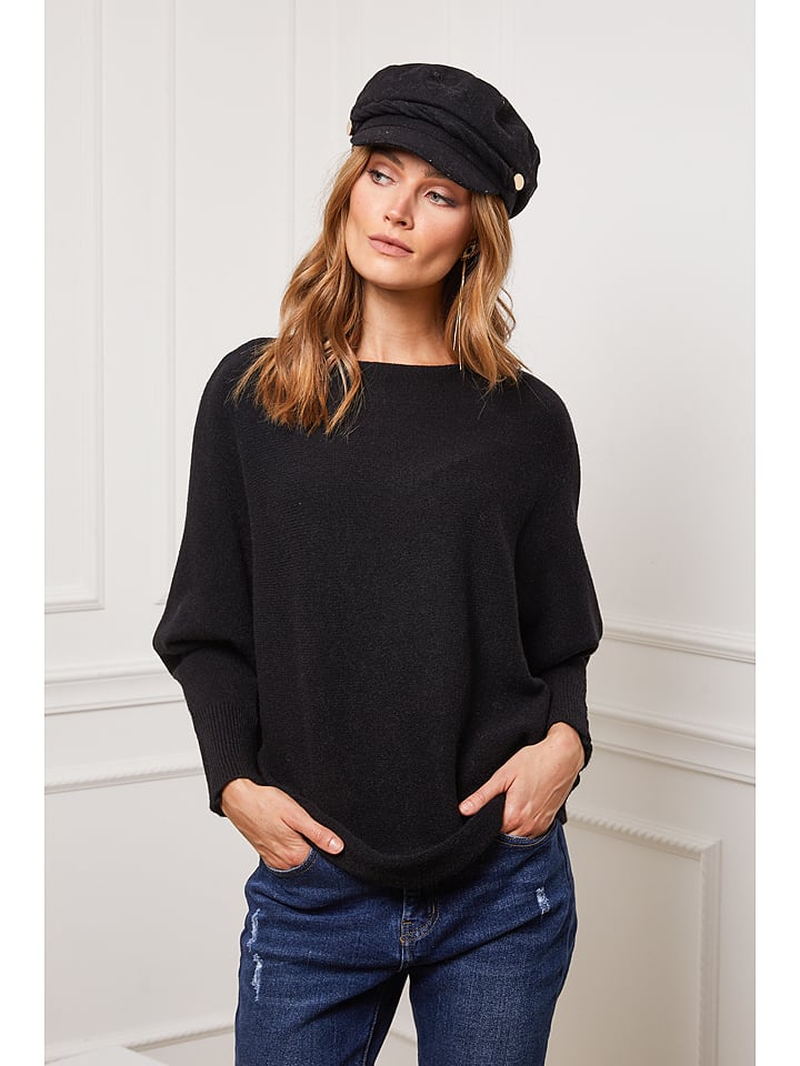 So Cachemire Sweter "Jackson" w kolorze czarnym rozmiar: S