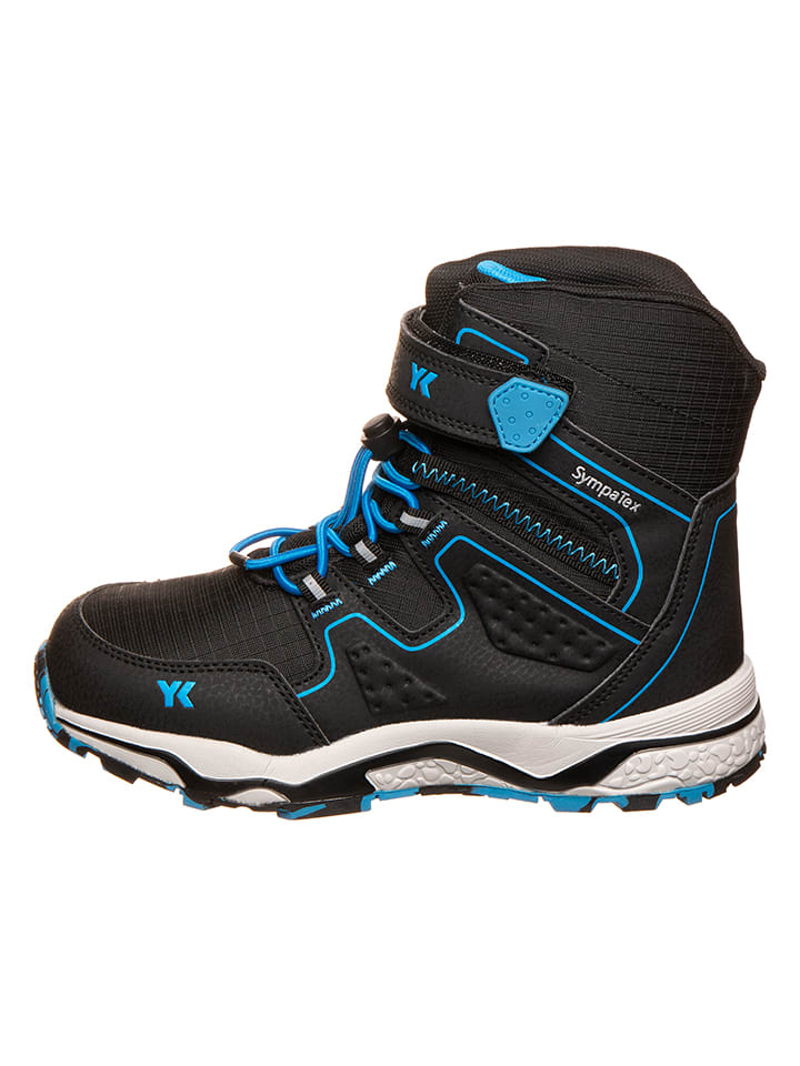 Lurchi Botki zimowe "Lando" w kolorze czarnym rozmiar: 34