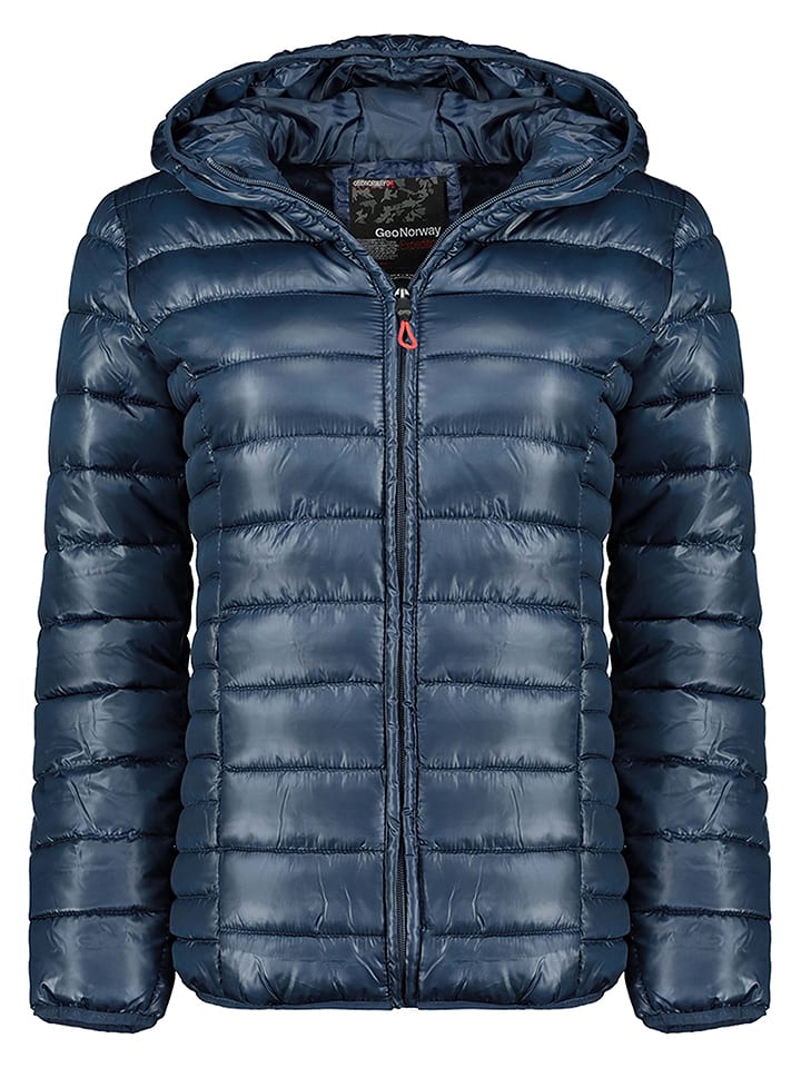 Geographical Norway Kurtka pikowana "Annecy" w kolorze granatowym rozmiar: L