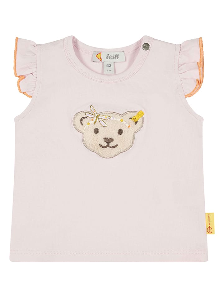 Steiff Koszulka w kolorze jasnoróżowym rozmiar: 56