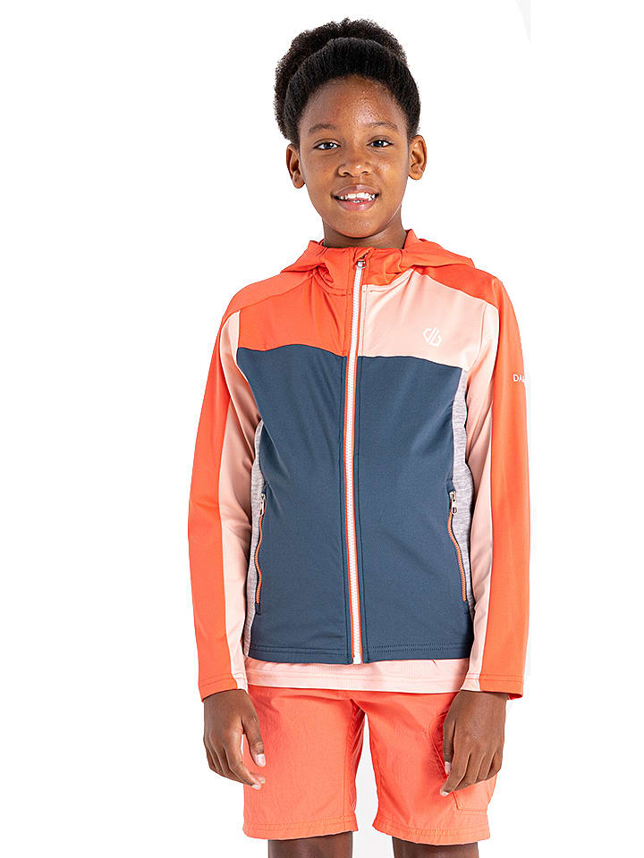 Dare 2b Kurtka polarowa "Thriving" w kolorze koralowo-szarym rozmiar: 152