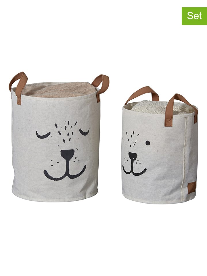 STORE IT Kosze (2 szt.) "Premium" w kolorze jasnoszarym rozmiar: onesize