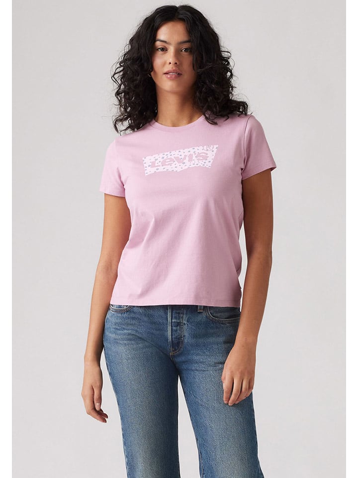 Levi's Koszulka w kolorze jasnoróżowym rozmiar: XS