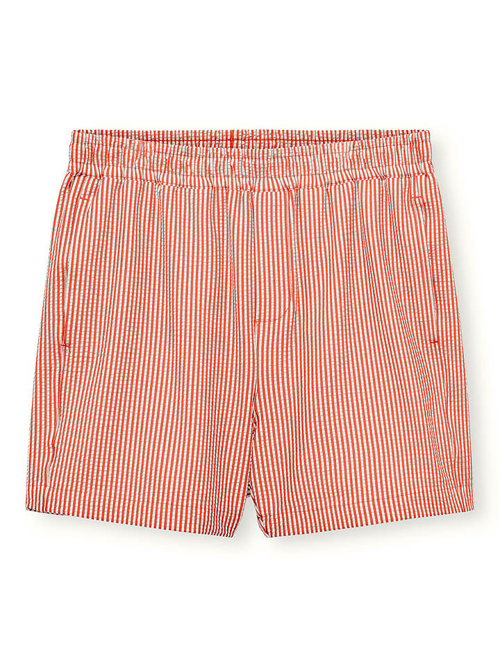 KIDS ONLY Szorty kąpielowe "Victor" w kolorze pomarańczowym rozmiar: 164