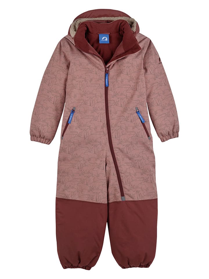 finkid Kombinezon "Oulu" w kolorze czerwonym rozmiar: 90/100