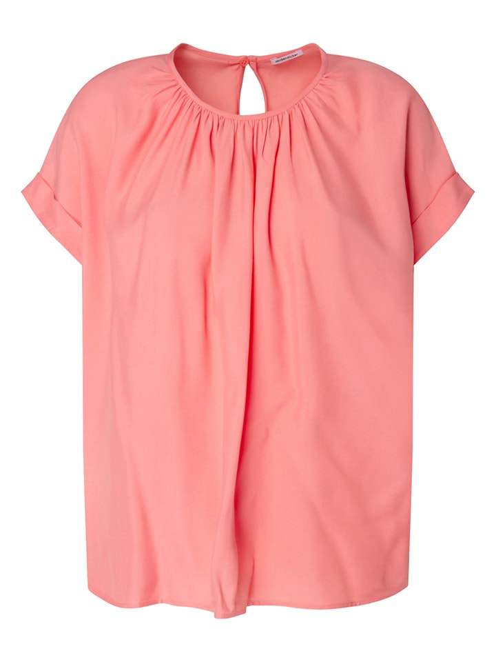 Seidensticker Bluzka w kolorze łososiowym rozmiar: 36