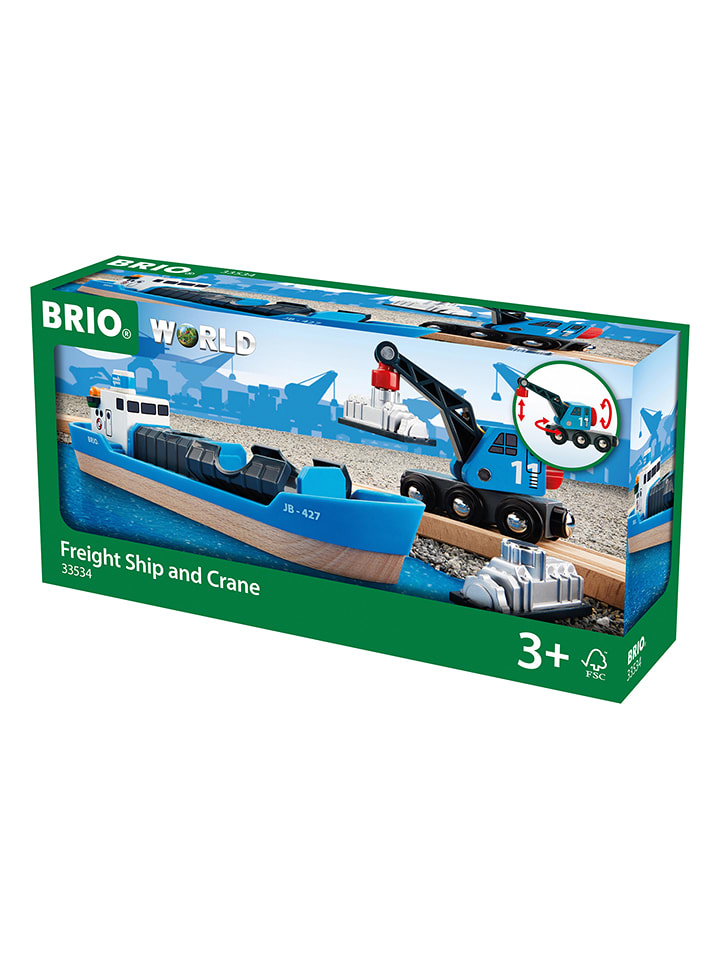 Brio Statek z dźwigiem - 3+ rozmiar: onesize