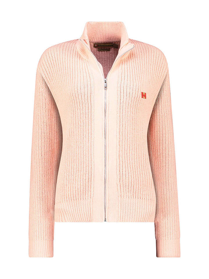 Canadian Peak Kardigan w kolorze jasnoróżowym rozmiar: S