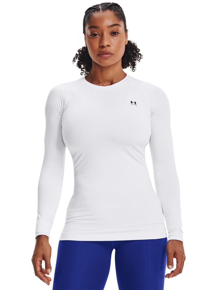 Under Armour Koszulka funkcyjna w kolorze białym rozmiar: XS