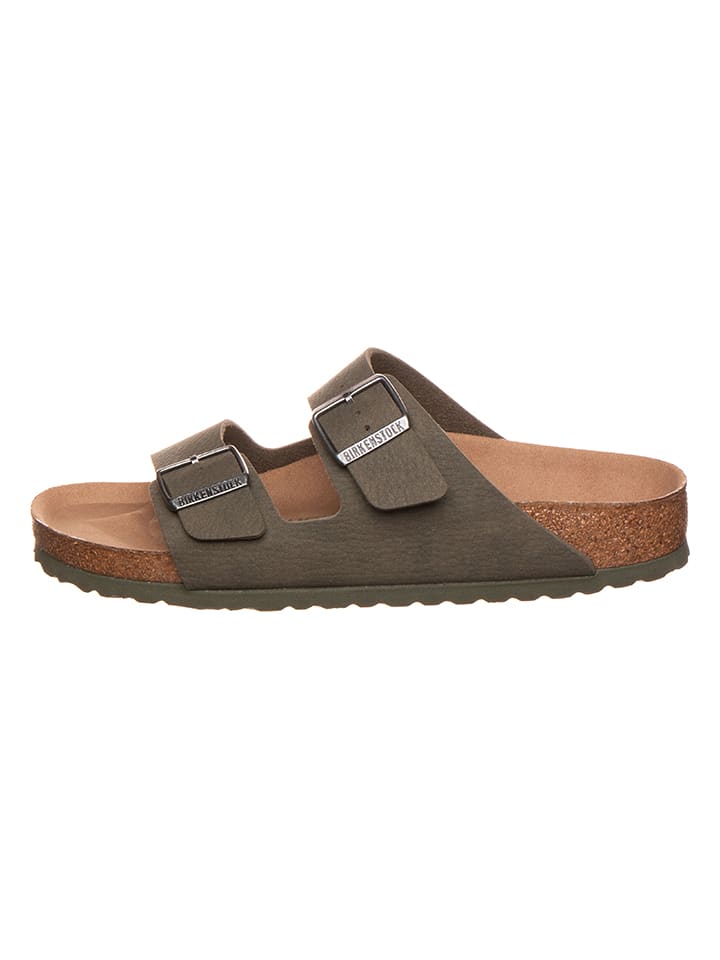 Birkenstock Klapki "Arizona" w kolorze khaki rozmiar: 42