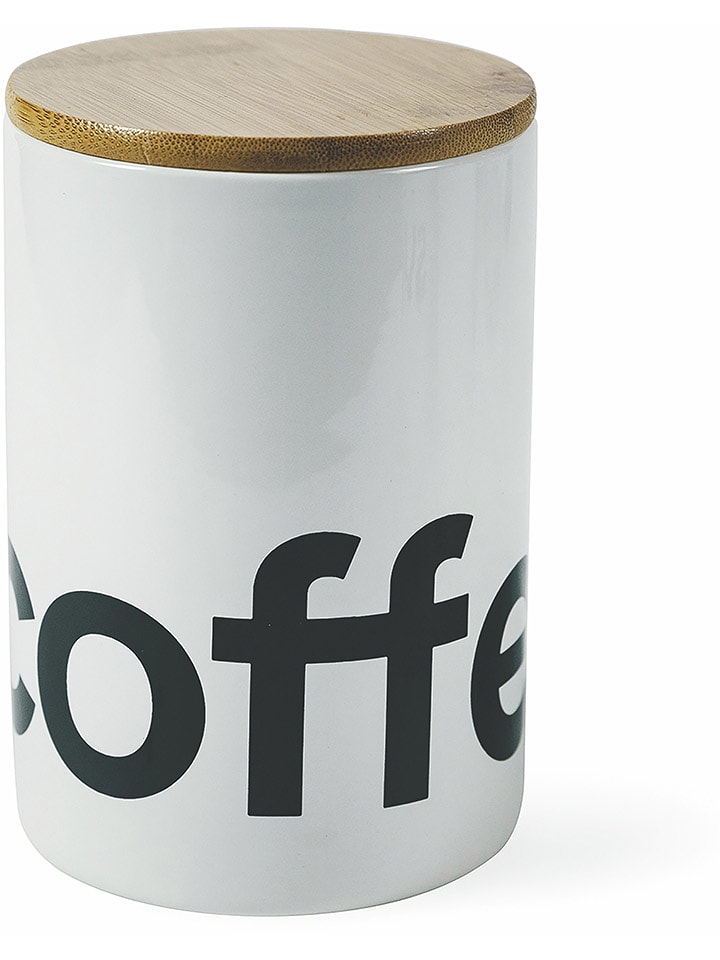 Villa d´Este Pojemnik "Coffee" w kolorze białym - 750 ml rozmiar: onesize