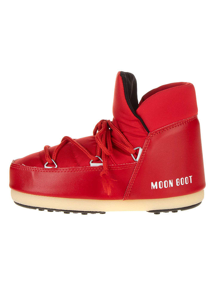 Moon Boot Botki zimowe "EVX Pumps Nylon" w kolorze czerwonym rozmiar: 43/44