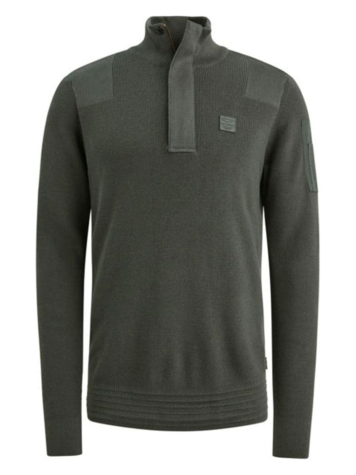 PME Legend Sweter w kolorze zielonym rozmiar: L