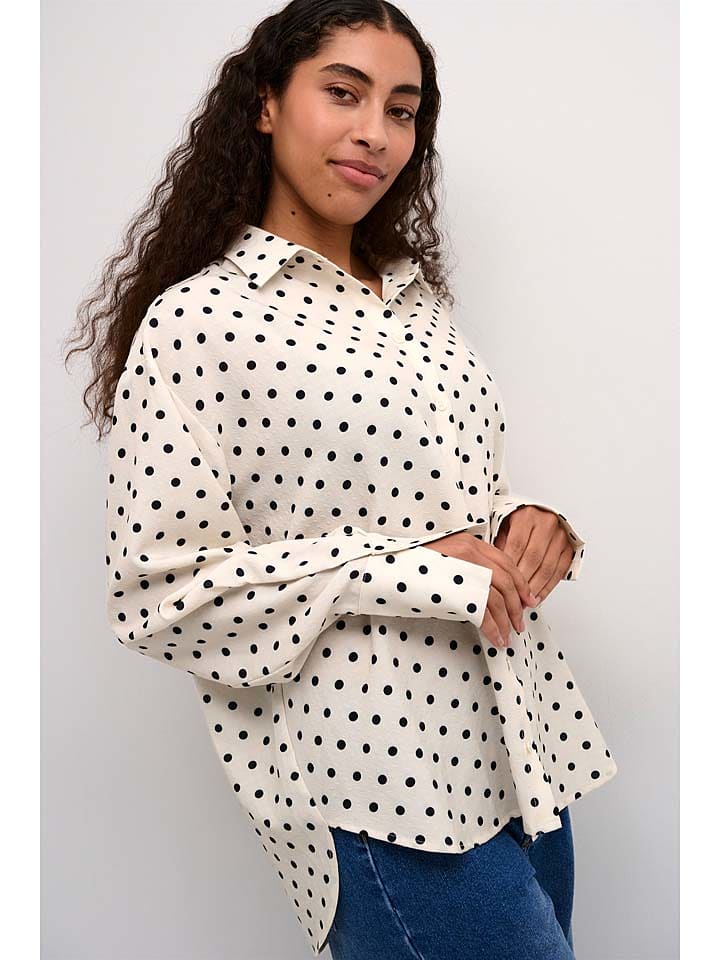 Kaffe Koszula w kolorze kremowym rozmiar: 38