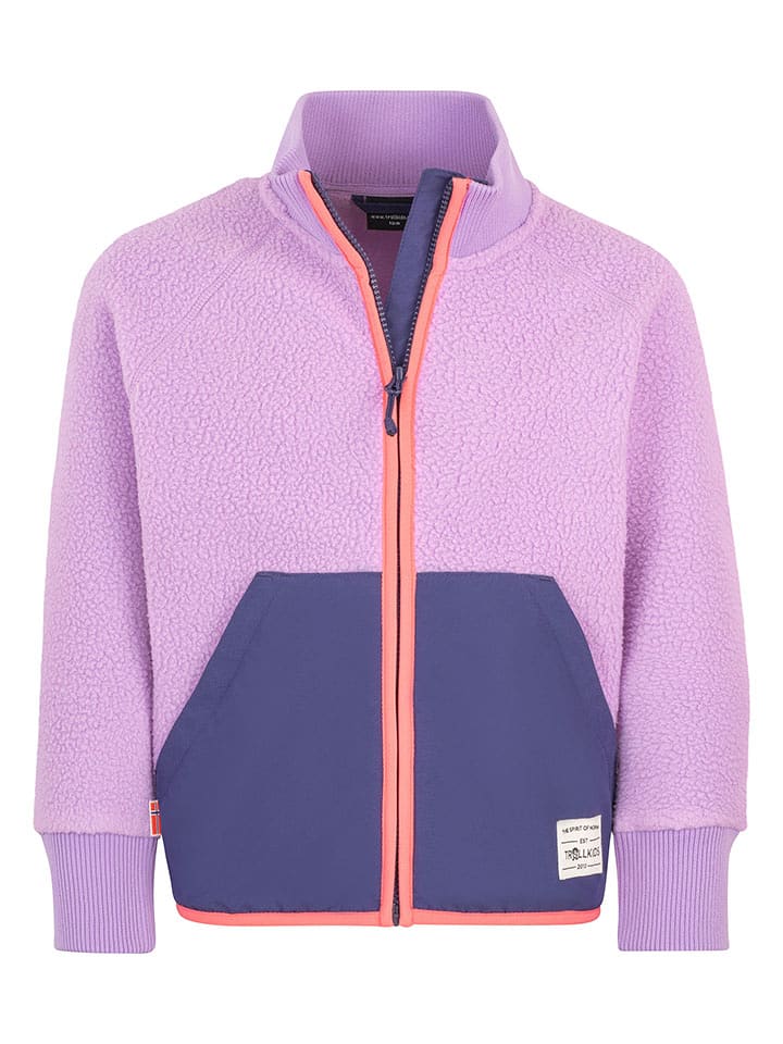 Trollkids Kurtka polarowa "Vega" w kolorze jasnoróżowym rozmiar: 104