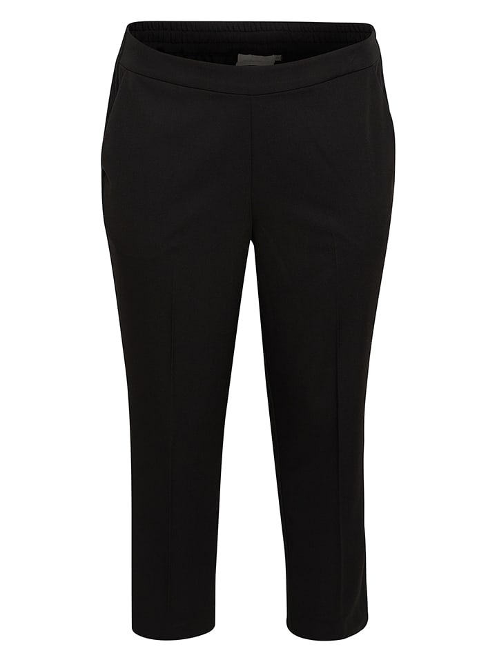 KAFFE curve Spodnie w kolorze czarnym rozmiar: 42