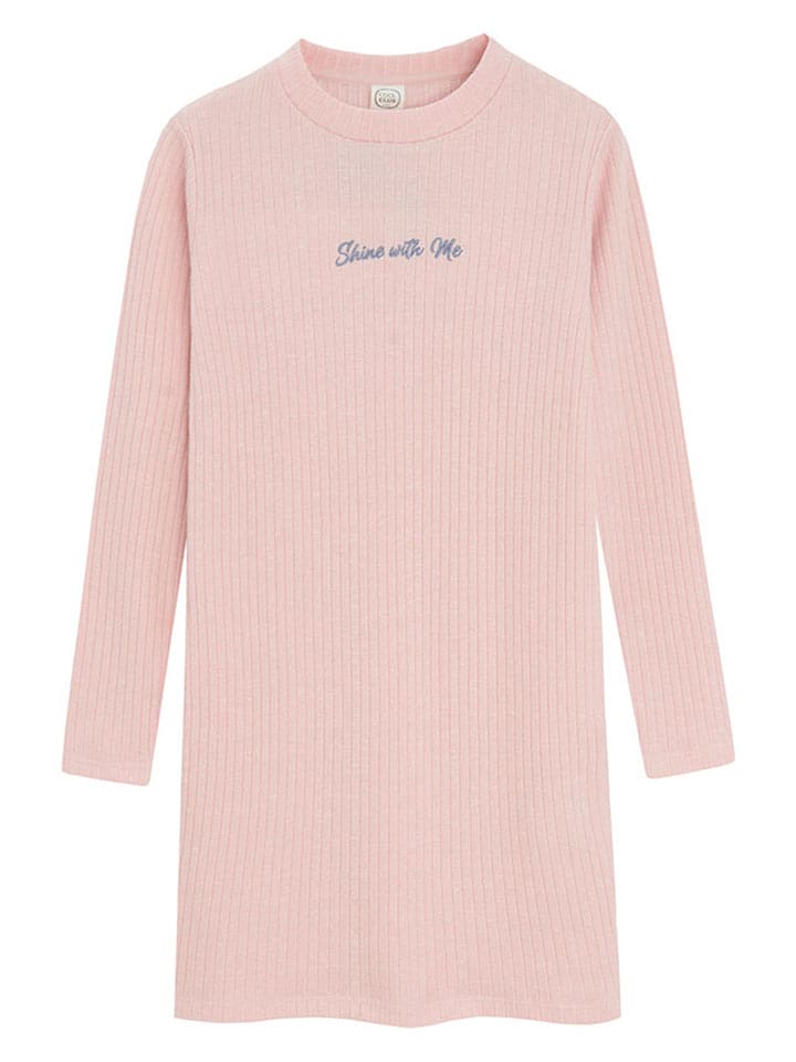 COOL CLUB Sukienka dresowa w kolorze jasnoróżowym rozmiar: 134