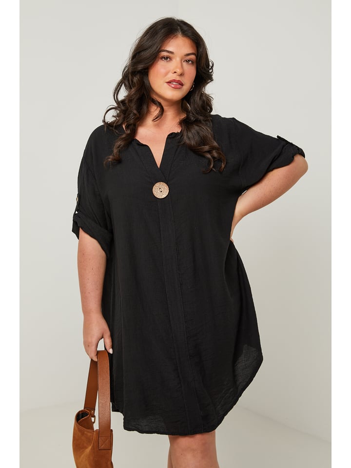 Curvy Lady Sukienka w kolorze czarnym rozmiar: 40/42