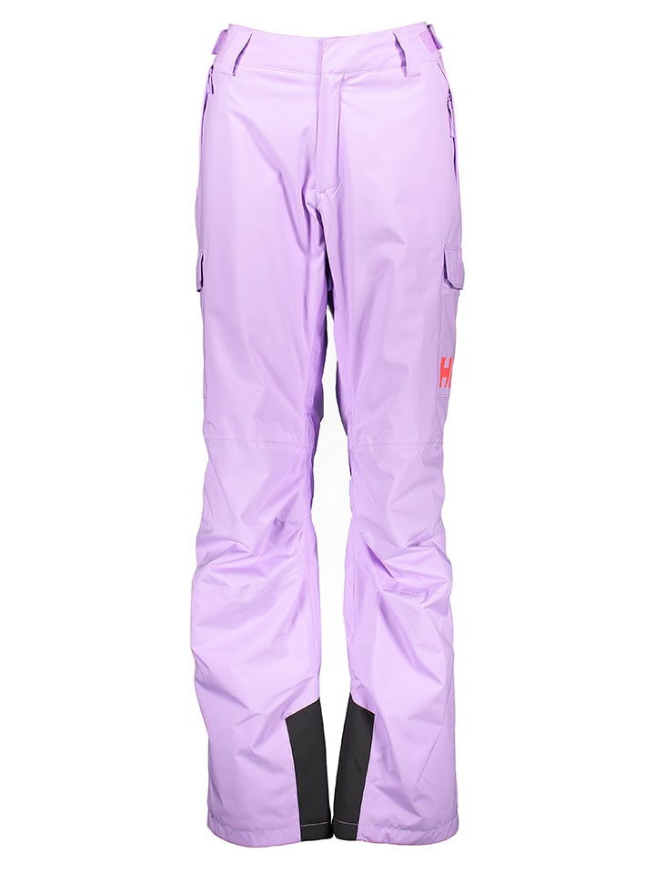 Helly Hansen Spodnie narciarskie "Switch Cargo" w kolorze fioletowym rozmiar: L