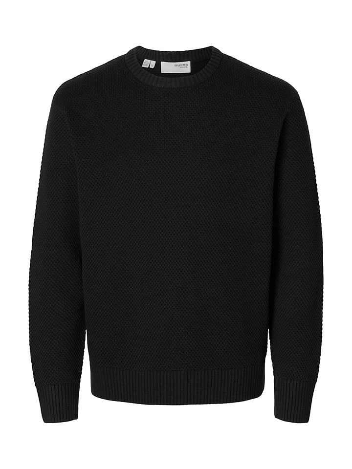 SELECTED HOMME Golf "Henny" w kolorze czarnym rozmiar: M