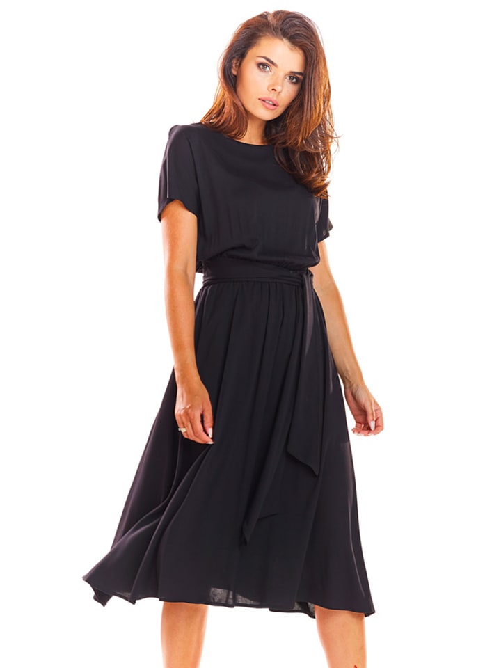 Awama Sukienka w kolorze czarnym rozmiar: XL