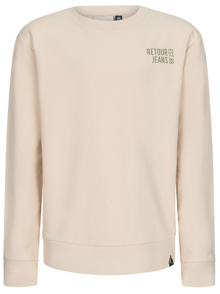 Retour Bluza "Orlando" w kolorze beżowym rozmiar: 128