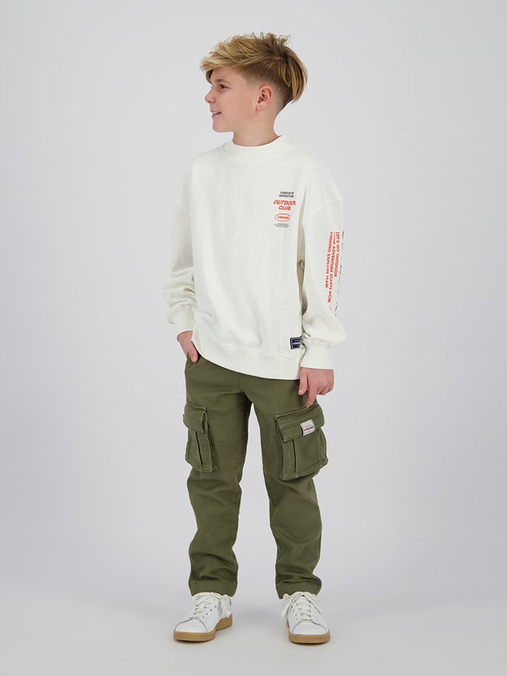 Vingino Bluza "Njord" w kolorze kremowym rozmiar: 128