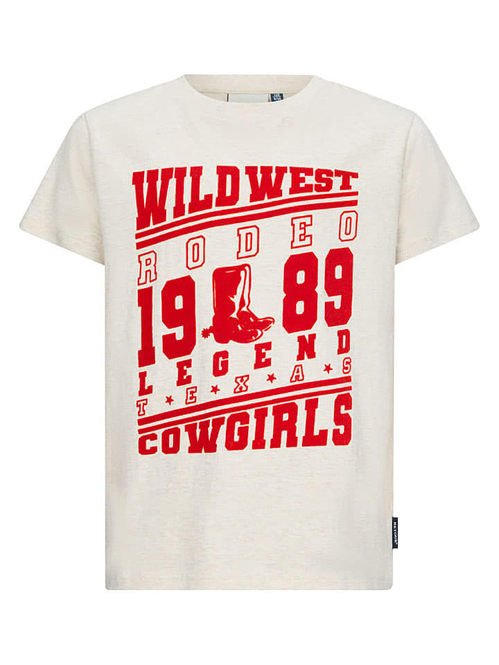 Retour Koszulka "Freya" w kolorze kremowym rozmiar: 122/128