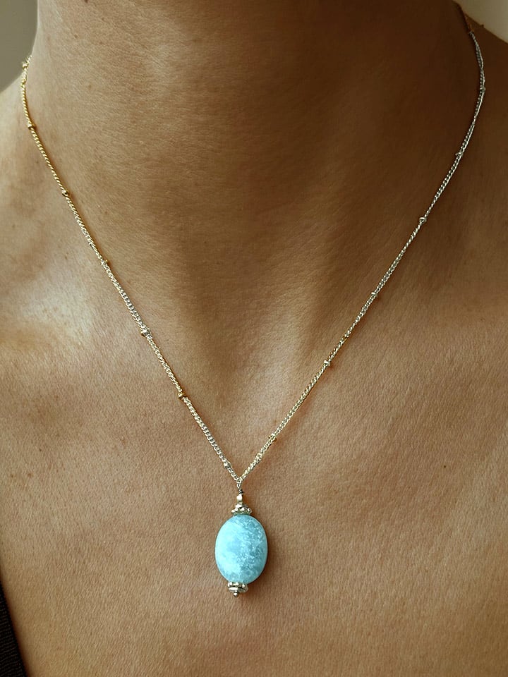 Taboo Pozłacany naszyjnik z zawieszką - dł. 40 cm rozmiar: onesize