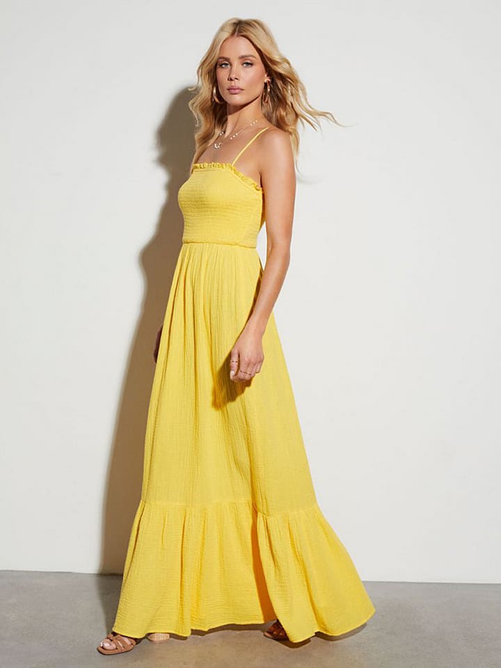 LA Angels Sukienka w kolorze żółtym rozmiar: XL