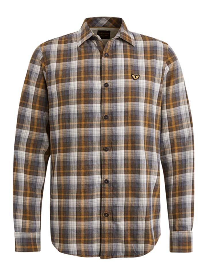 PME Legend Koszula w kolorze karmelowo-białym rozmiar: XL