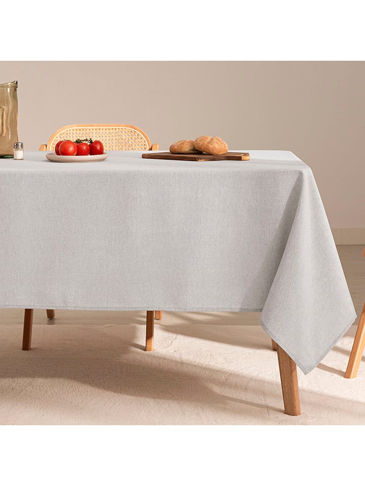 Mint Rugs Obrus "Smooth Sena" w kolorze jasnoszarym rozmiar: 140x100 cm