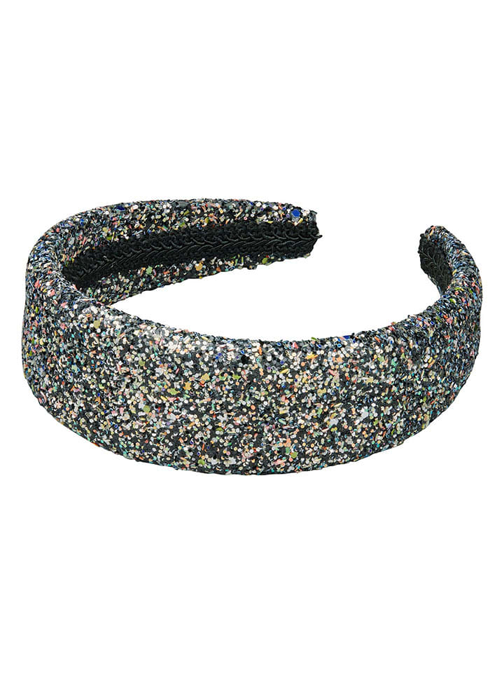 Becksöndergaard Opaska "Jazza" w kolorze czarnym ze wzorem do włosów rozmiar: onesize