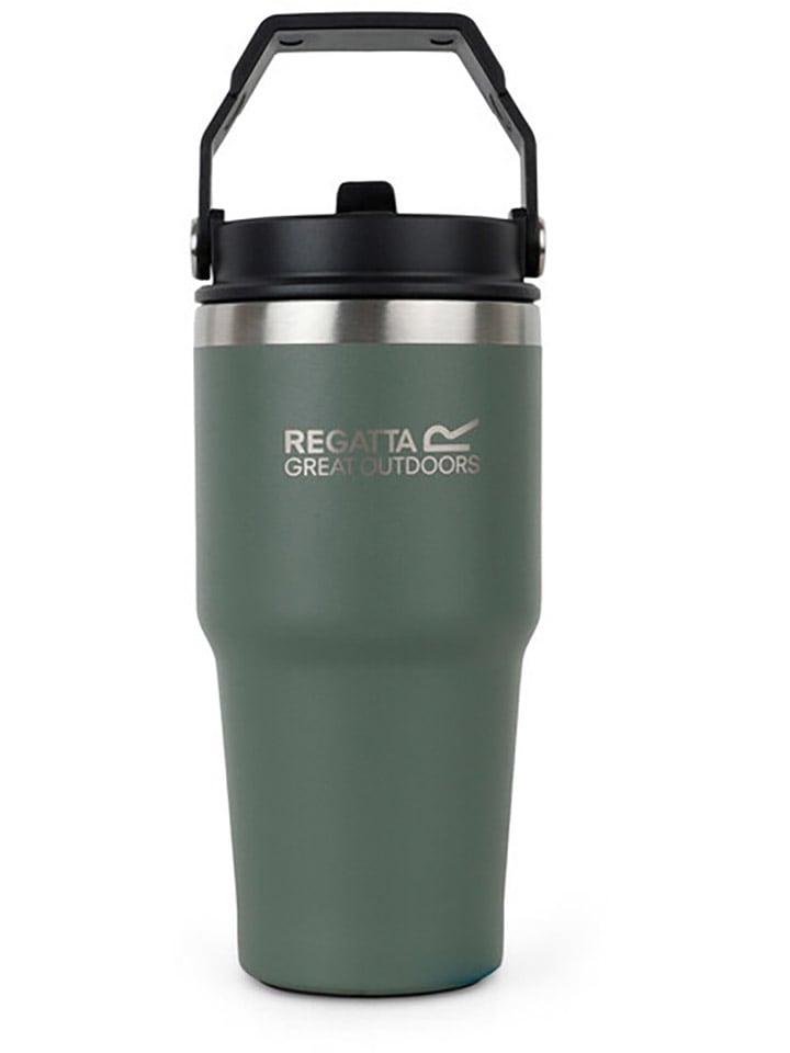 Regatta Kubek termiczny "Therm Insu" w kolorze zielonym - 600 ml rozmiar: onesize