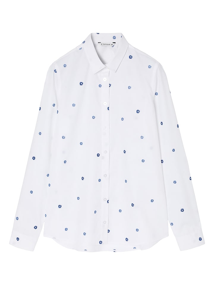 TATUUM Koszula "Edna" w kolorze białym rozmiar: 38